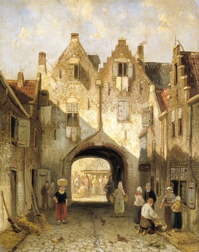 O Portão Velho de Charles-Henri-Joseph Leickert
