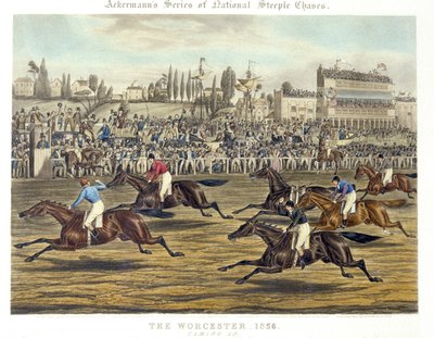 O Worcester: Coming In, gravado por Charles Hunt (cor litho) de Charles Hunt
