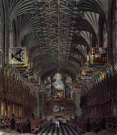 O Coro, Capela de São Jorge, Castelo de Windsor, de 