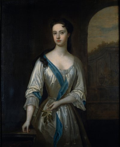 Retrato de Dorothy Savile, Condessa de Burlington (óleo sobre tela) de Charles (attr. to) Jervas