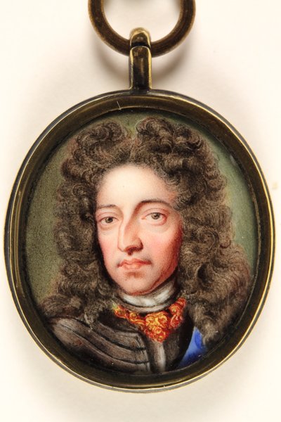 Guilherme III (aguarela em velino) de Charles (attr.to) Boit