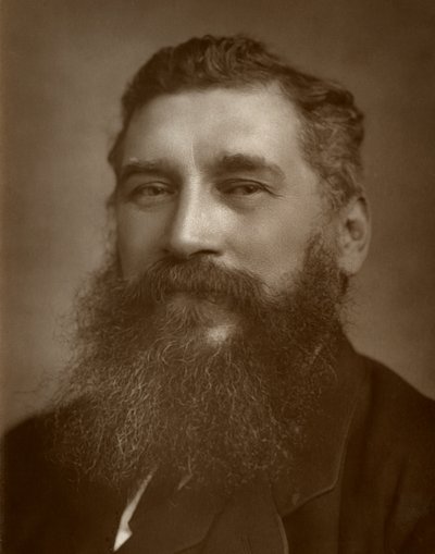 Joseph Knight, escritor e crítico de teatro britânico, 1884 de Charles A. Long