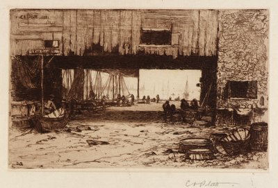 Casas de peixe--Interior de Charles A. Platt