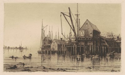 Antiga casa-barco de Charles A. Platt