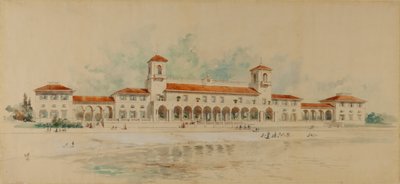 Edifício Principal, Richmond Beach Park, Staten Island de Charles Adams Platt