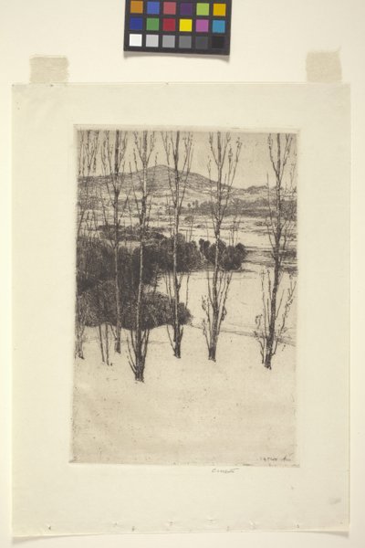 A Montanha (tinta) de Charles Adams Platt