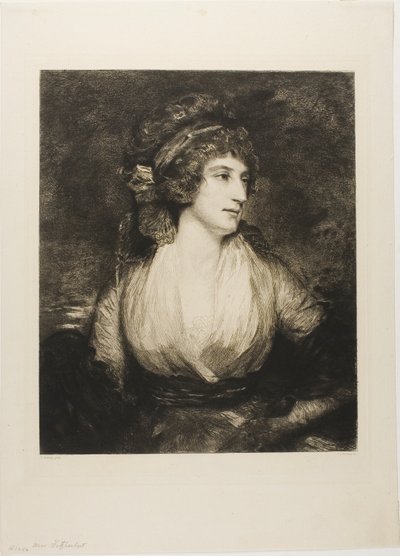 Retrato de uma mulher de Charles Albert Waltner