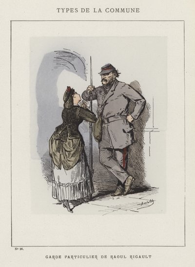 Guarda Particular de Raoul Rigault de Charles Albert d Arnoux Bertall