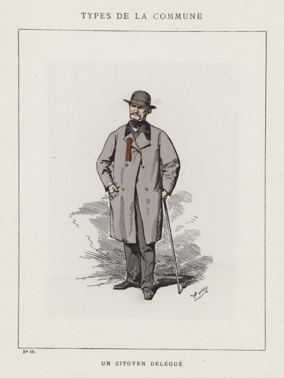Um cidadão delgue de Charles Albert d Arnoux Bertall