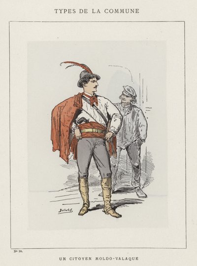 Um cidadão moldávio-wallachiano de Charles Albert d Arnoux Bertall