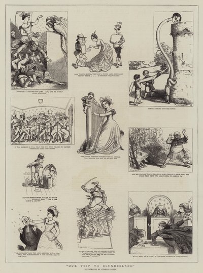 Nossa viagem a Blunderland de Charles Altamont Doyle