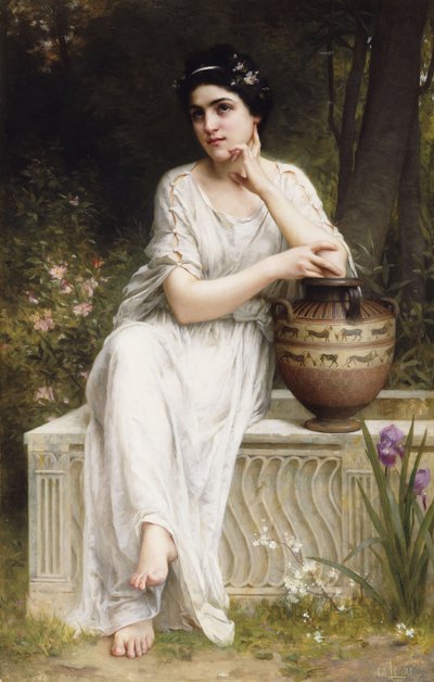 Uma beleza grega, 1901 de Charles Amable Lenoir