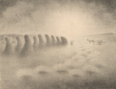 Fim da colheita de Charles Angrand