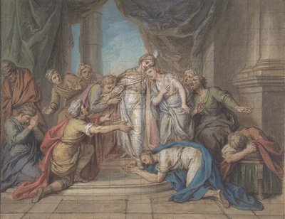 José Reconhecido por seus Irmãos, século XVIII. de Charles Antoine Coypel