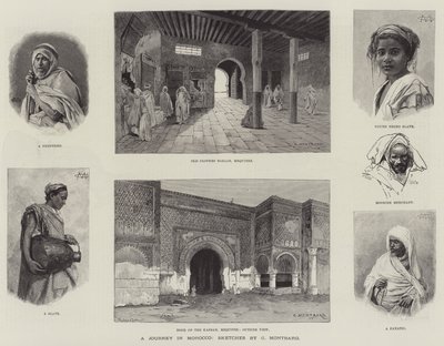 Uma viagem em Marrocos de Charles Auguste Loye