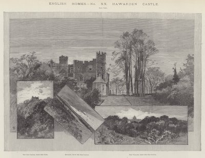 Castelo de Hawarden de Charles Auguste Loye