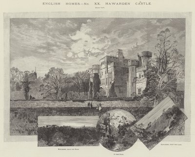 Castelo de Hawarden de Charles Auguste Loye