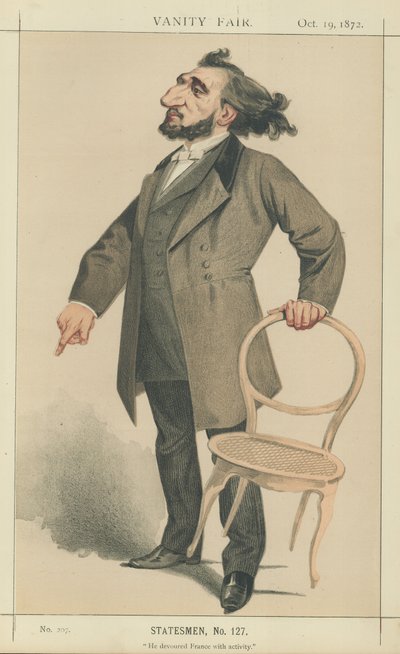 Mr Leon Gambetta de Charles Auguste Loye