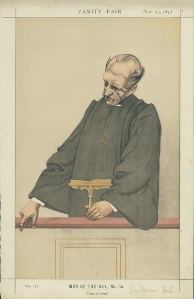 Rev Newman Hall de Charles Auguste Loye