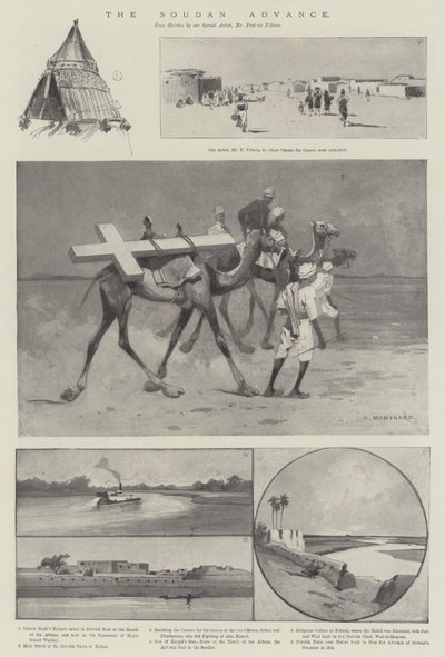 O avanço do Sudão de Charles Auguste Loye