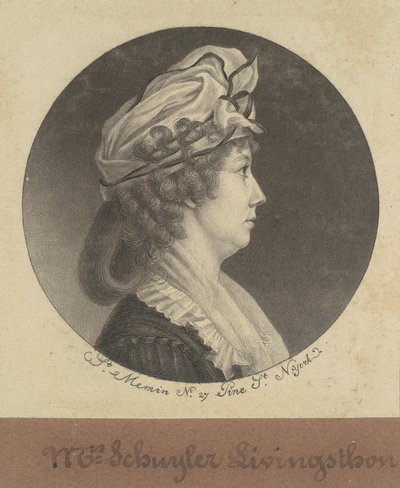 Eliza Barclay Livingstone de Charles B. J. Févret de Saint Mémin