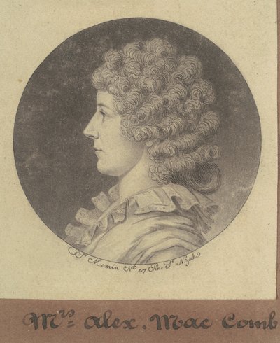 Janete Marshall Macomb de Charles B. J. Févret de Saint Mémin