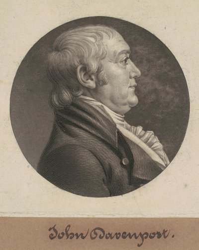 John Davenport de Charles B. J. Févret de Saint Mémin
