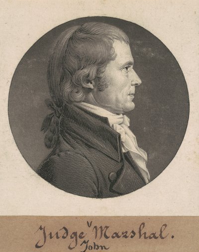 John Marshall de Charles B. J. Févret de Saint Mémin