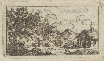 Paisagem com casa de Charles B. J. Févret de Saint Mémin