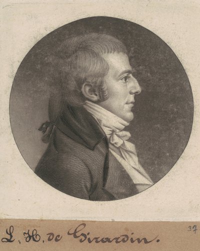 Louis Hue Girardin de Charles B. J. Févret de Saint Mémin