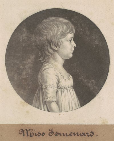Senhorita Ismenard de Charles B. J. Févret de Saint Mémin