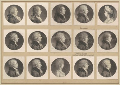 Coleção de Retratos Saint-Mémin, Grupo 53 de Charles B. J. Févret de Saint Mémin