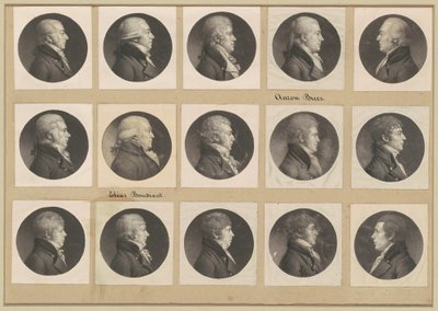 Coleção de Retratos Saint-Mémin, Grupo 54 de Charles B. J. Févret de Saint Mémin