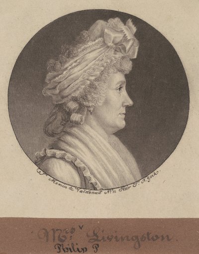 Sarah Johnson Livingstone de Charles B. J. Févret de Saint Mémin