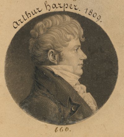 Arthur Harper de Charles Balthazar Julien Févret de Saint-Mémin