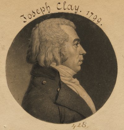 Joseph Clay de Charles Balthazar Julien Févret de Saint-Mémin