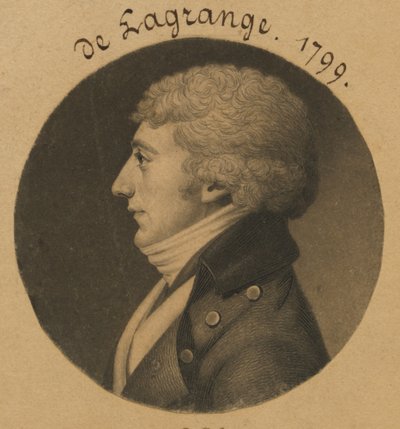 Joseph E. G. M. de la Grange de Charles Balthazar Julien Févret de Saint-Mémin