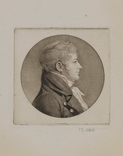 Juiz Joseph Hopper Nicholson de Charles Balthazar Julien Févret de Saint-Mémin