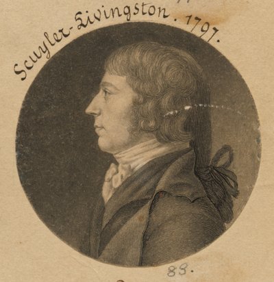 Peter Schuyler Livingston de Charles Balthazar Julien Févret de Saint-Mémin