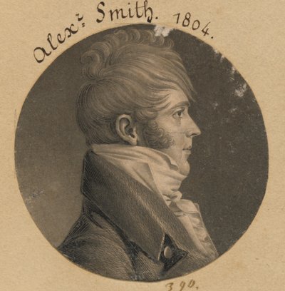 Possivelmente Alexander Smith de Charles Balthazar Julien Févret de Saint-Mémin