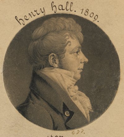 Possivelmente Henry Hall ou Sutton Hall de Charles Balthazar Julien Févret de Saint-Mémin