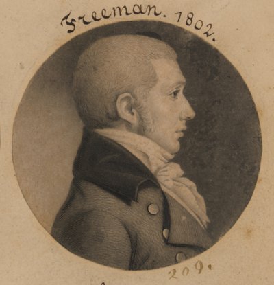 Possivelmente James Freeman de Charles Balthazar Julien Févret de Saint-Mémin