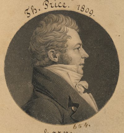 Thomas Price de Charles Balthazar Julien Févret de Saint-Mémin