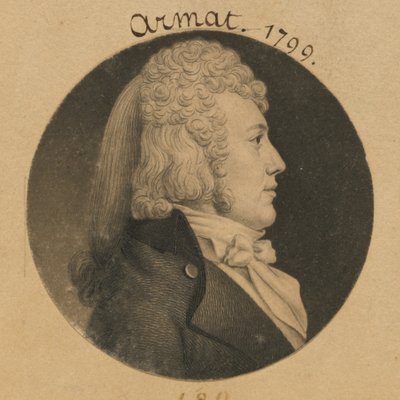 Thomas Wright Armat de Charles Balthazar Julien Févret de Saint-Mémin