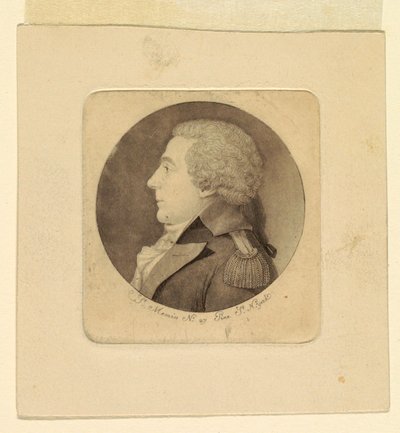 Retrato de um jovem de Charles Balthazar Julien Févret de Saint Mémin