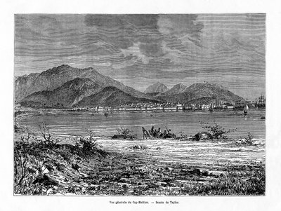 Cap Haitien, Haiti, século XIX de Charles Barbant