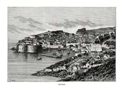 Ragusa, Sicília, Itália, 1879 de Charles Barbant