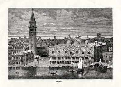 Veneza, Itália, 1879 de Charles Barbant