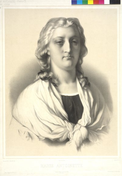 Arquiduquesa da Áustria Maria Antonieta de Charles Bargue