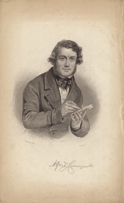 Alred Crowquill, pseudônimo de Alfred Henry Forrester de Charles Baugniet